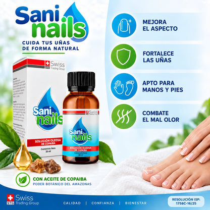 SaniNails Ayuda a Combatir Hongos Uñas